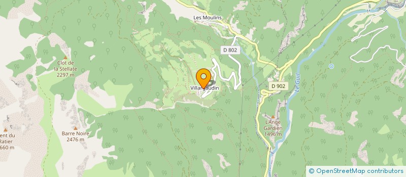 localisation de l'entreprise MADAME NICOLE BLANC  ARVIEUX