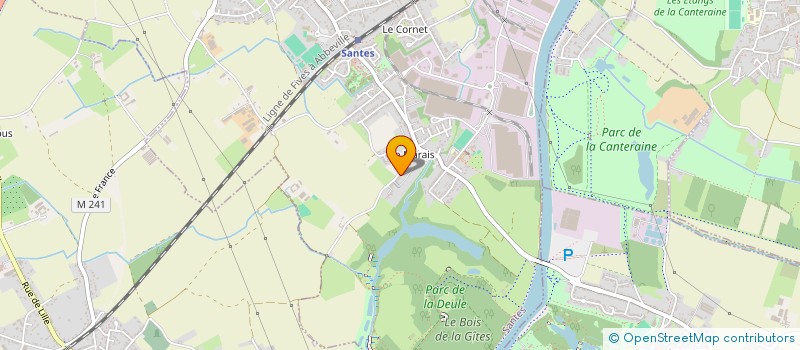 localisation de l'entreprise MADAME NICOLE BLIECK  SANTES