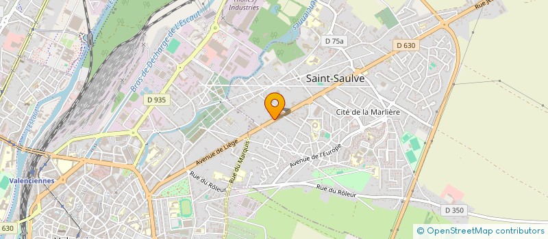 localisation de l'entreprise MADAME NICOLE BLONDEL  SAINT-SAULVE