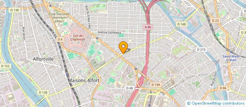 localisation de l'entreprise MADAME NICOLE BLONDIN à MAISONS-ALFORT
