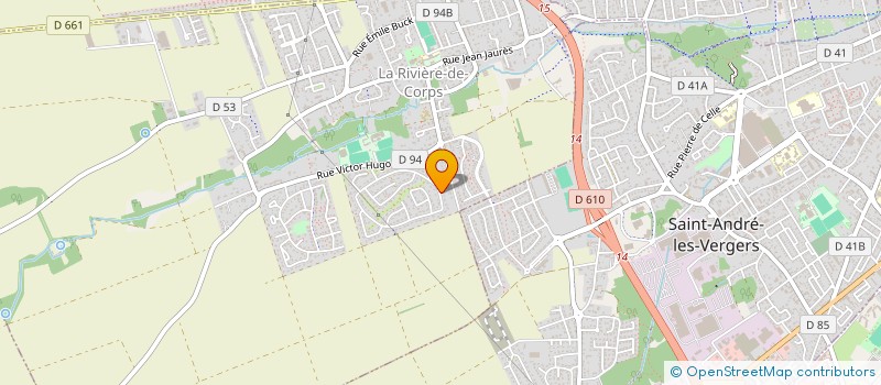 localisation de l'entreprise MADAME NICOLE BOEGLIN à LA RIVIERE-DE-CORPS