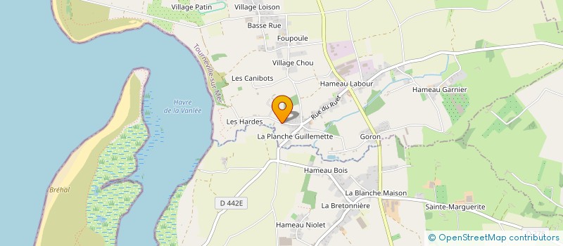 localisation de l'entreprise MADAME NICOLE BOIS  TOURNEVILLE-SUR-MER