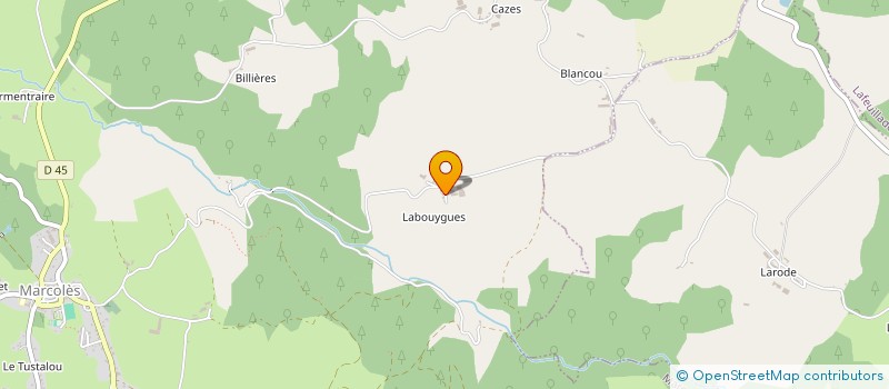localisation de l'entreprise MADAME NICOLE BONNET à VITRAC
