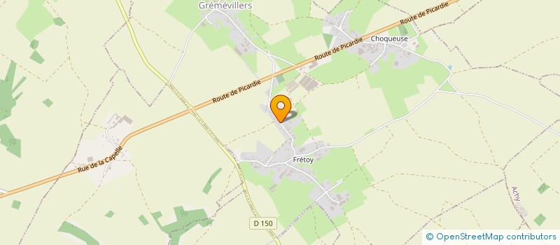 localisation de l'entreprise MADAME NICOLE BONTEMPS  GREMEVILLERS