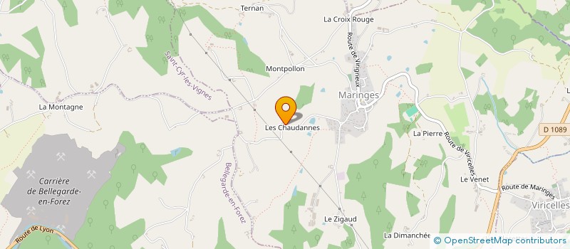 localisation de l'entreprise MADAME NICOLE BORDET  MARINGES