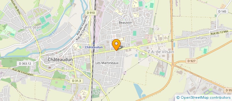 localisation de l'entreprise MADAME NICOLE BORDIER à CHATEAUDUN