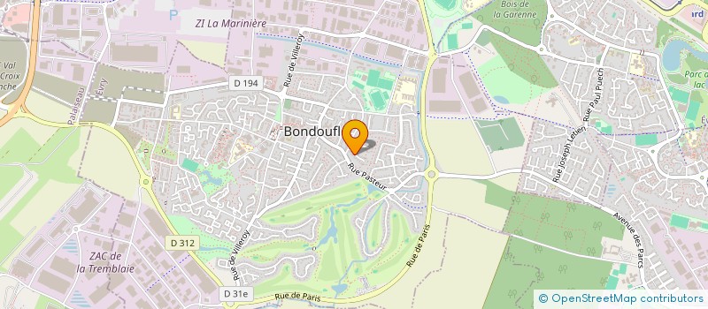 localisation de l'entreprise MADAME NICOLE BOTTE à BONDOUFLE