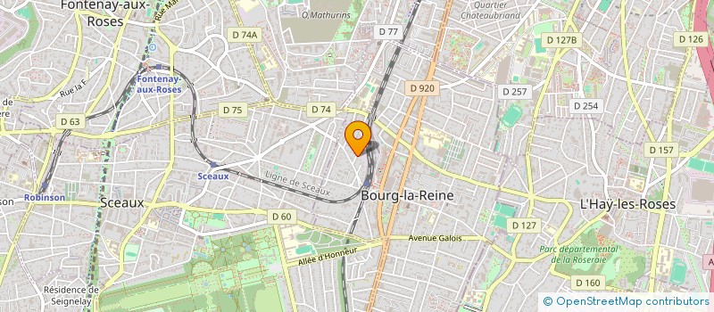 localisation de l'entreprise MADAME NICOLE BOUCHAUD à BOURG-LA-REINE