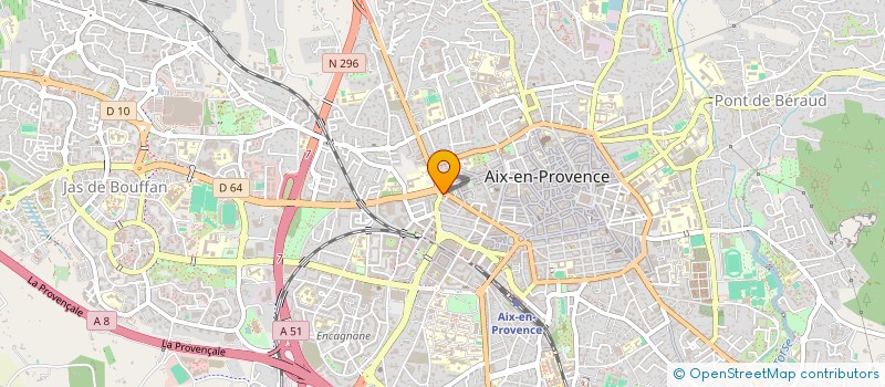localisation de l'entreprise MADAME NICOLE BOUCHET  AIX-EN-PROVENCE
