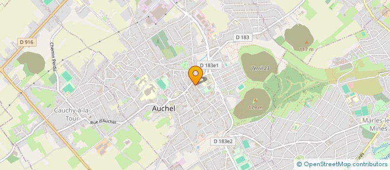 localisation de l'entreprise MADAME NICOLE BOUCHEZ à AUCHEL