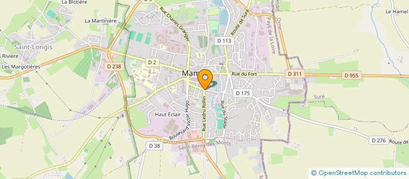 localisation de l'entreprise MADAME NICOLE BOURD à MAMERS