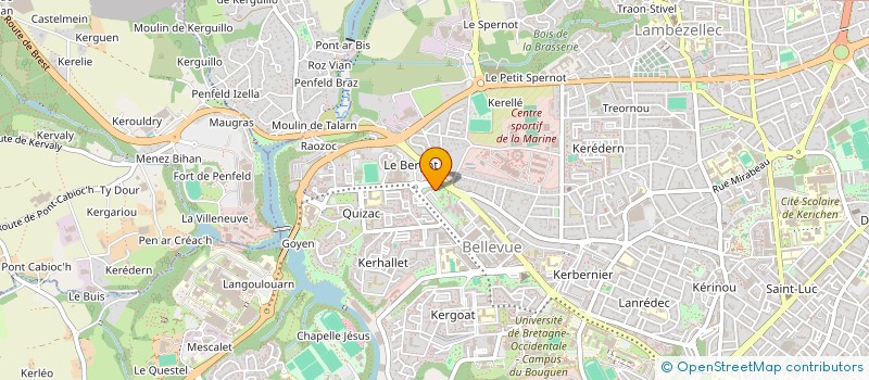 localisation de l'entreprise MADAME NICOLE BOURGEOIS à BREST