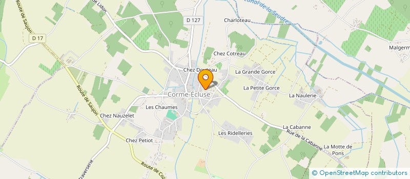 localisation de l'entreprise MADAME NICOLE BOURRU à CORME-ECLUSE