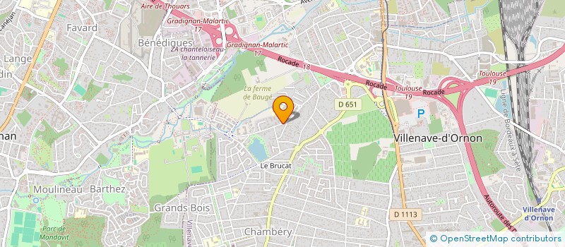 localisation de l'entreprise MADAME NICOLE BOUSSARD à VILLENAVE-D'ORNON