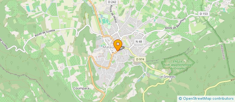 localisation de l'entreprise MADAME NICOLE BOUTIN à MALAUCENE