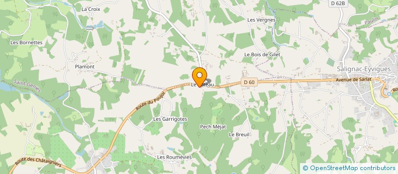 localisation de l'entreprise MADAME NICOLE BOUYSSONNIE à SAINT-CREPIN-ET-CARLUCET
