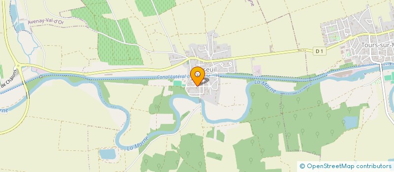 localisation de l'entreprise MADAME NICOLE BRABANT  AY-CHAMPAGNE