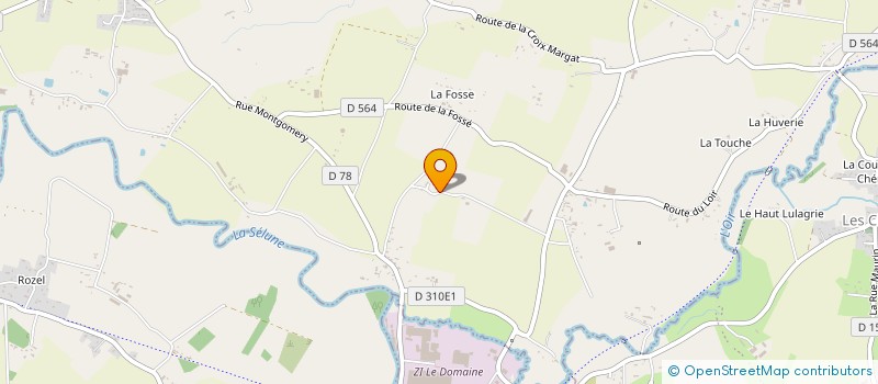 localisation de l'entreprise MADAME NICOLE BRAULT à SAINT-QUENTIN-SUR-LE-HOMME