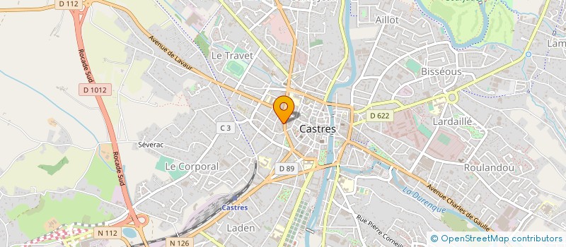 localisation de l'entreprise MADAME NICOLE BRIARD à CASTRES