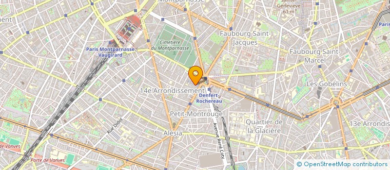 localisation de l'entreprise MADAME NICOLE BRISSET  PARIS