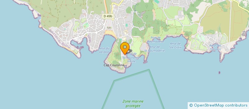 localisation de l'entreprise MADAME NICOLE BROCARD  MARTIGUES