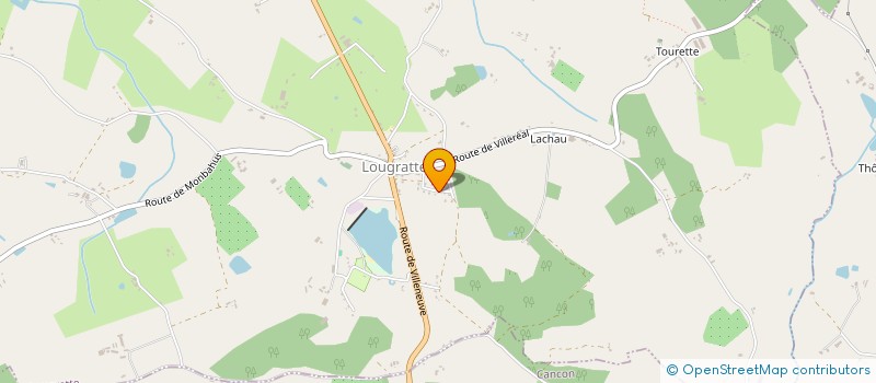 localisation de l'entreprise MADAME NICOLE BROGGI  LOUGRATTE