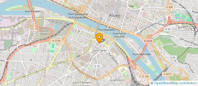 localisation de l'entreprise MADAME NICOLE BULAN à ROUEN