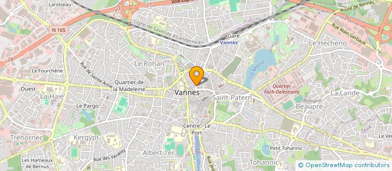 localisation de l'entreprise MADAME NICOLE CAILLIBOTTE  VANNES