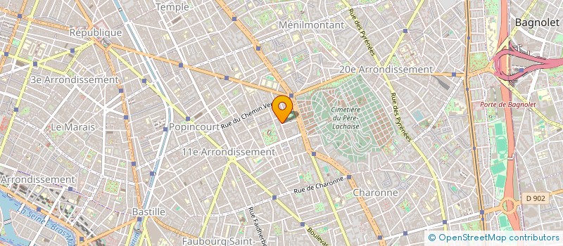 localisation de l'entreprise MADAME NICOLE CALIGARIS  PARIS