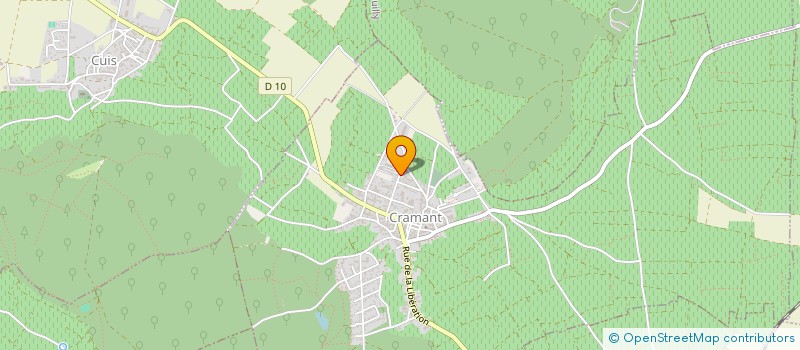 localisation de l'entreprise MADAME NICOLE CAMUS à CRAMANT