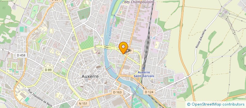 localisation de l'entreprise MADAME NICOLE CANCY à AUXERRE