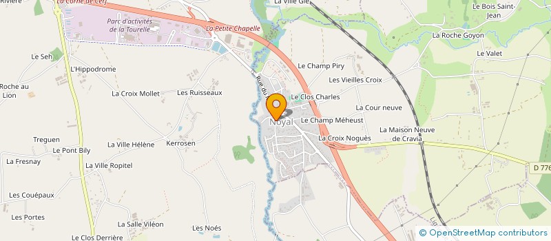 localisation de l'entreprise MADAME NICOLE CARDIN  LAMBALLE-ARMOR