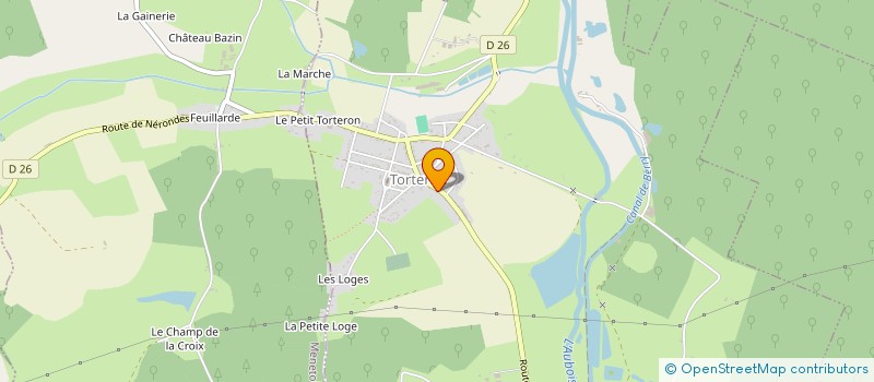 localisation de l'entreprise MADAME NICOLE CARPIAUX  COURS-LES-BARRES