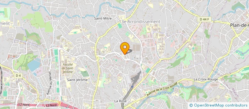 localisation de l'entreprise MADAME NICOLE CASGHA à MARSEILLE 13