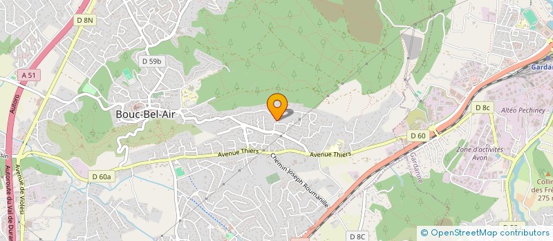 localisation de l'entreprise MADAME NICOLE CASSAND  BOUC-BEL-AIR