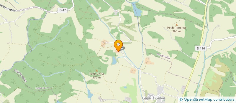 localisation de l'entreprise MADAME NICOLE CAU  ORSANS