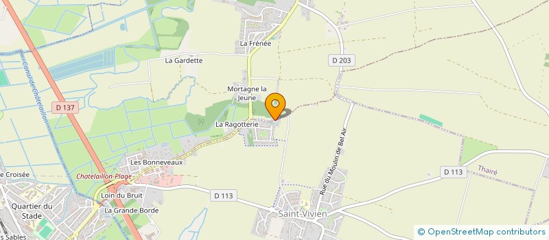 localisation de l'entreprise MADAME NICOLE CAUCHON  SAINT-VIVIEN