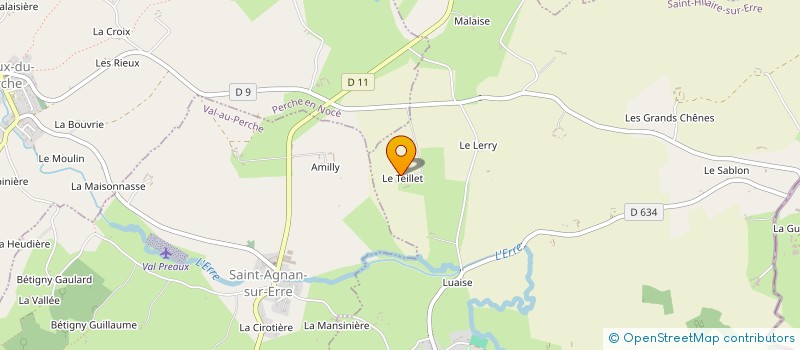 localisation de l'entreprise MADAME NICOLE CAUMON à SAINT-HILAIRE-SUR-ERRE