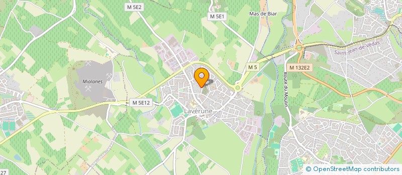 localisation de l'entreprise MADAME NICOLE CHABOD  LAVERUNE