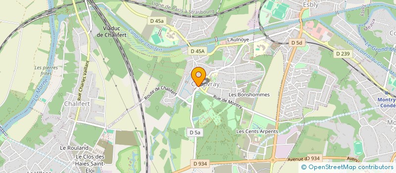 localisation de l'entreprise MADAME NICOLE CHAFAI à MAGNY-LE-HONGRE