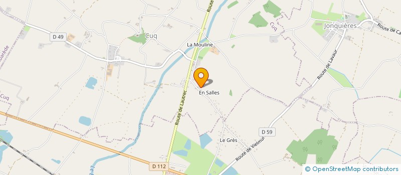 localisation de l'entreprise MADAME NICOLE CHAMAYOU  CUQ