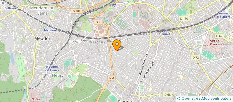 localisation de l'entreprise MADAME NICOLE CHAMPIOT à CLAMART