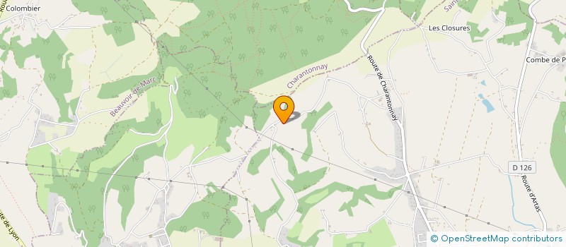 localisation de l'entreprise MADAME NICOLE CHARDON  SAINT-JEAN-DE-BOURNAY