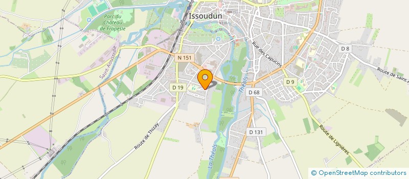 localisation de l'entreprise MADAME NICOLE CHARLES à ISSOUDUN
