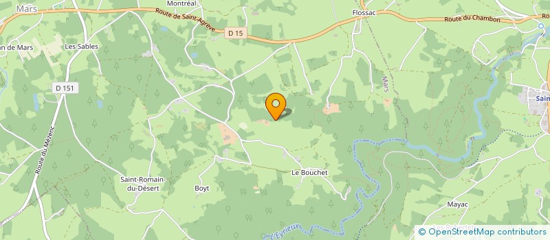 localisation de l'entreprise MADAME NICOLE CHARNAY  MARS