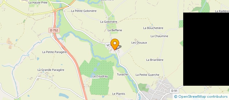 localisation de l'entreprise MADAME NICOLE CHARRON à MONTREVAULT-SUR-EVRE