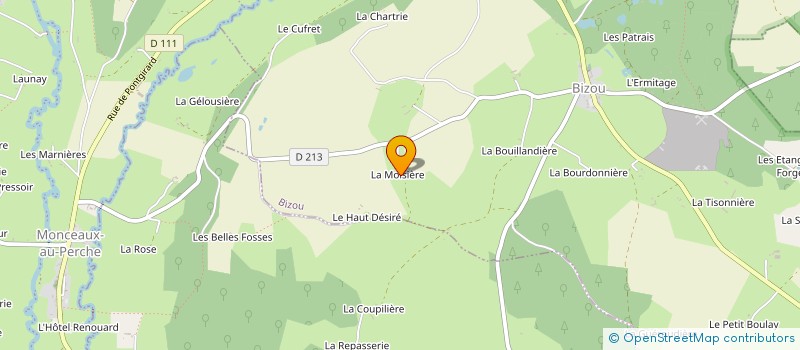 localisation de l'entreprise MADAME NICOLE CHARRON à BIZOU