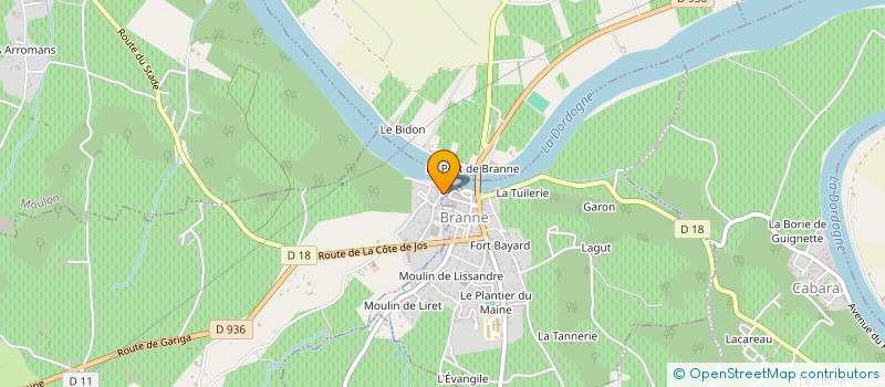 localisation de l'entreprise MADAME NICOLE CHASTEL  GREZILLAC