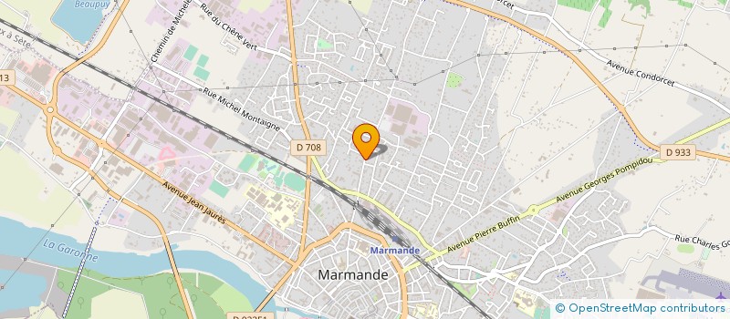 localisation de l'entreprise MADAME NICOLE CHAUFFOUR à MARMANDE