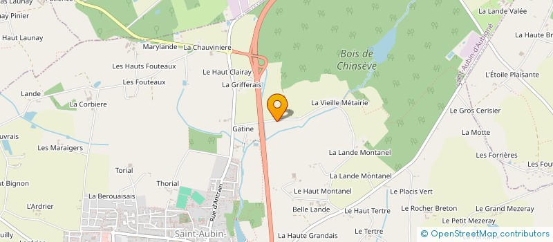 localisation de l'entreprise MADAME NICOLE CHAUVEL à SAINT AUBIN D'AUBIGNE